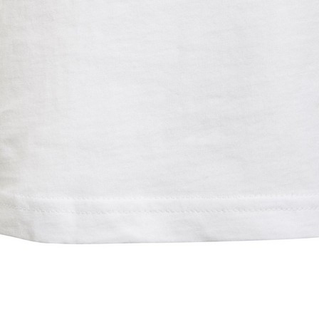 Kids Unisex Graphic Trefoil Shorts Tee Set, White, A901_ONE, large image number 6