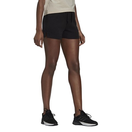Women U4U Aeroready Shorts, Black, A901_ONE, large image number 0