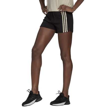 Women U4U Aeroready Shorts, Black, A901_ONE, large image number 1