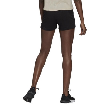 Women U4U Aeroready Shorts, Black, A901_ONE, large image number 2