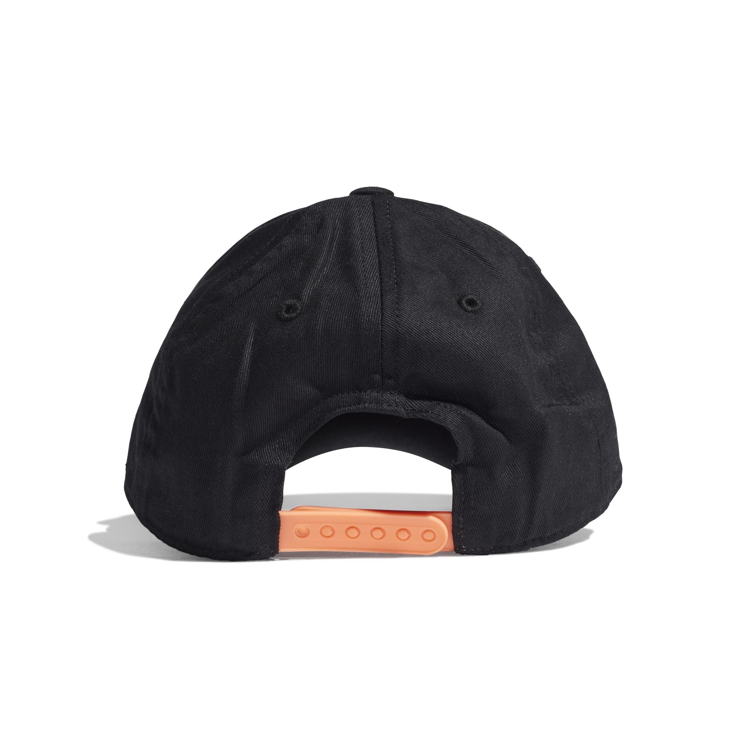 Kids Unisex Graphic Cap, Black, A901_ONE, large image number 6