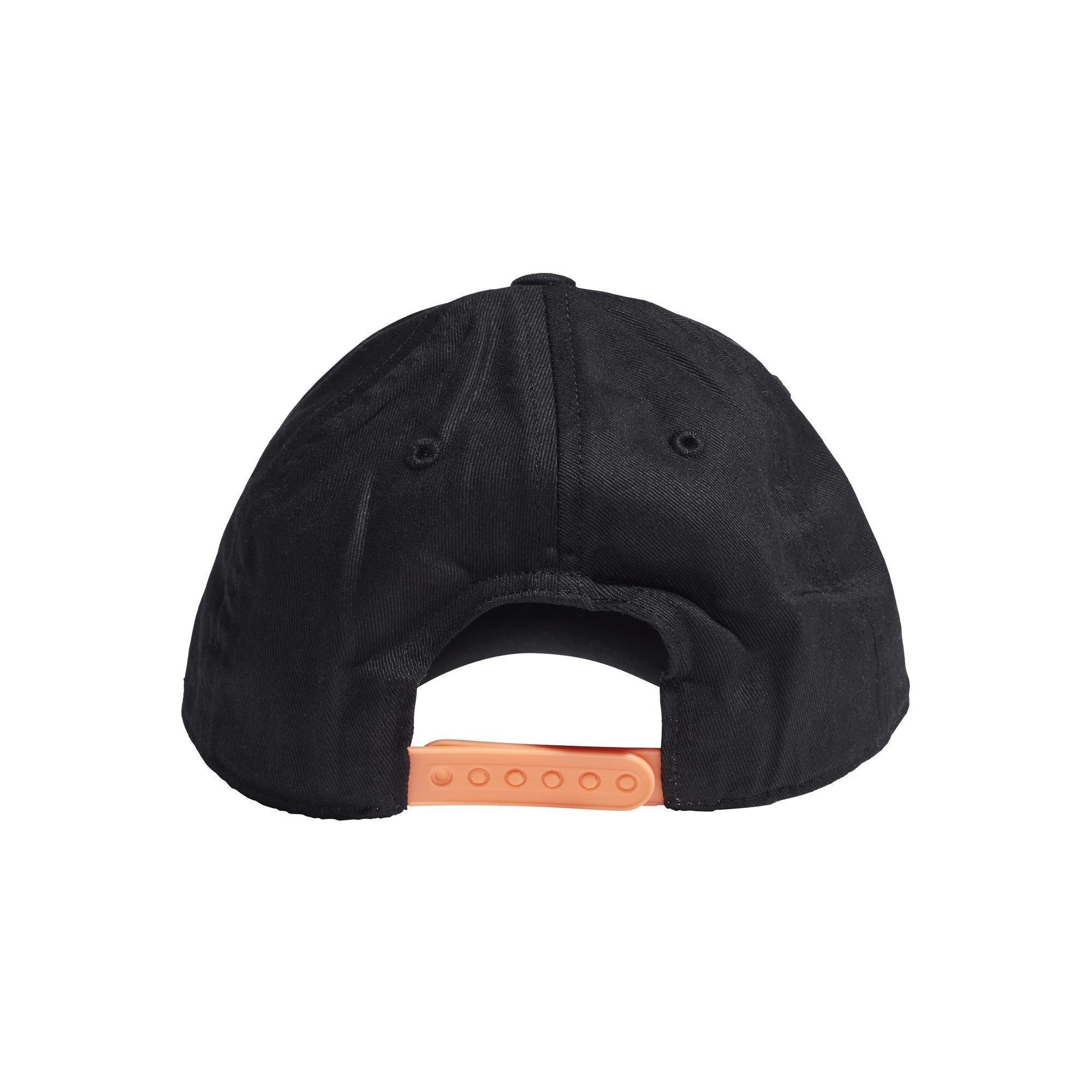 Kids Unisex Graphic Cap, Black, A901_ONE, large image number 7