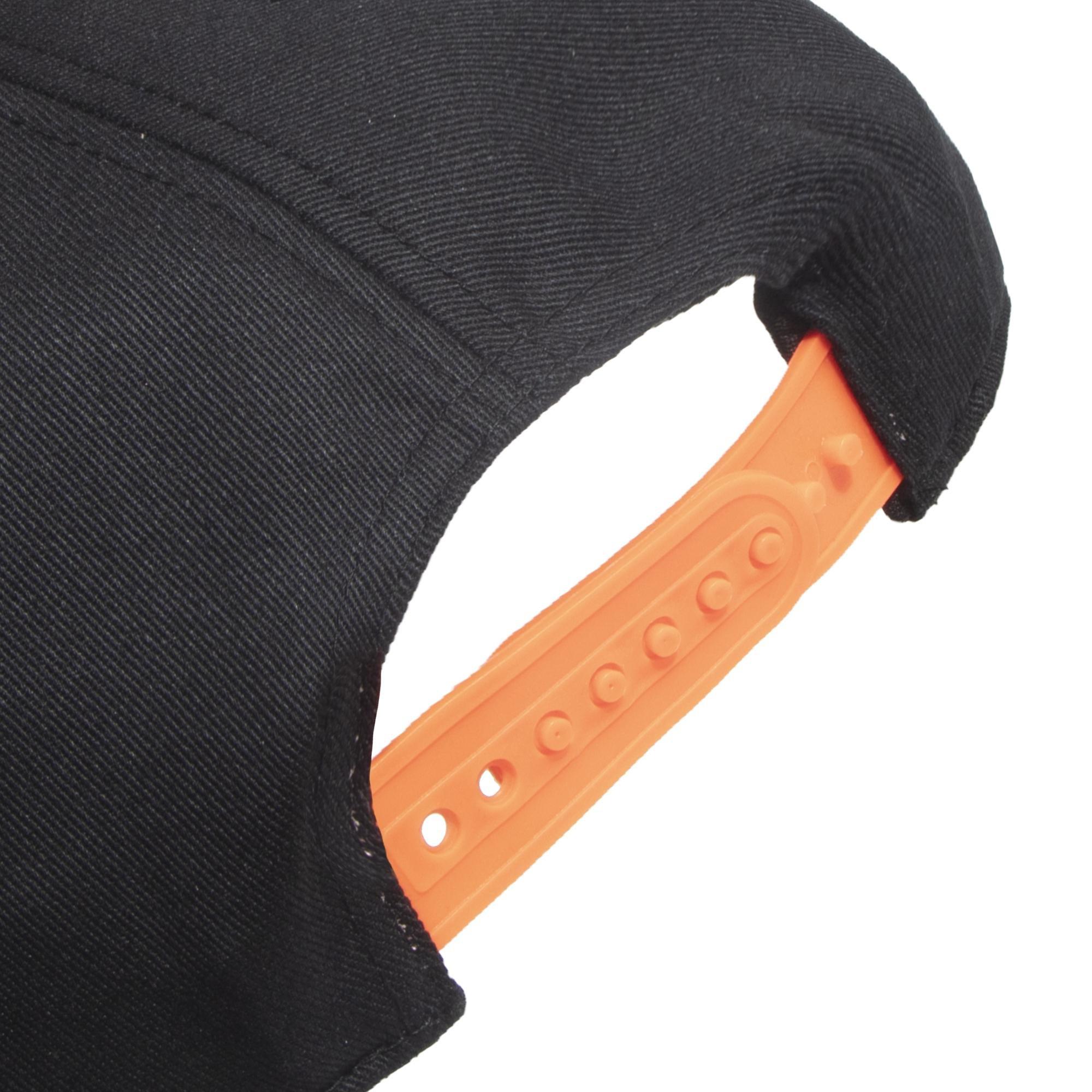Kids Unisex Graphic Cap, Black, A901_ONE, large image number 8