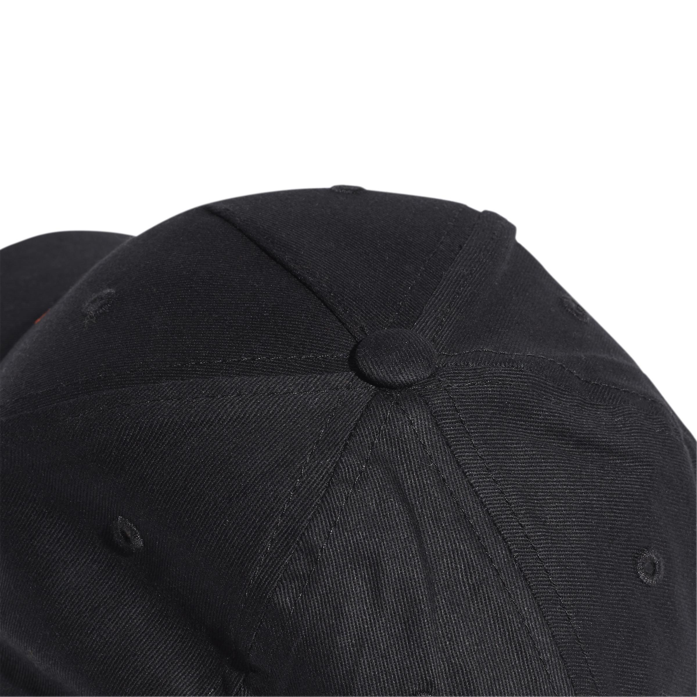 Kids Unisex Graphic Cap, Black, A901_ONE, large image number 9