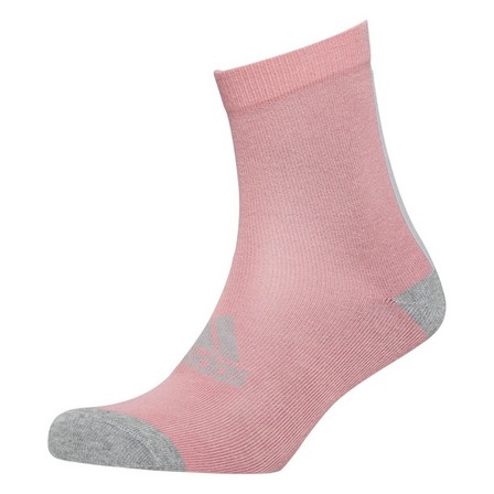 Kids Ankle Socks - 3 Pairs, Pink, A901_ONE, large image number 4