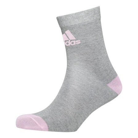 Kids Ankle Socks - 3 Pairs, Pink, A901_ONE, large image number 5