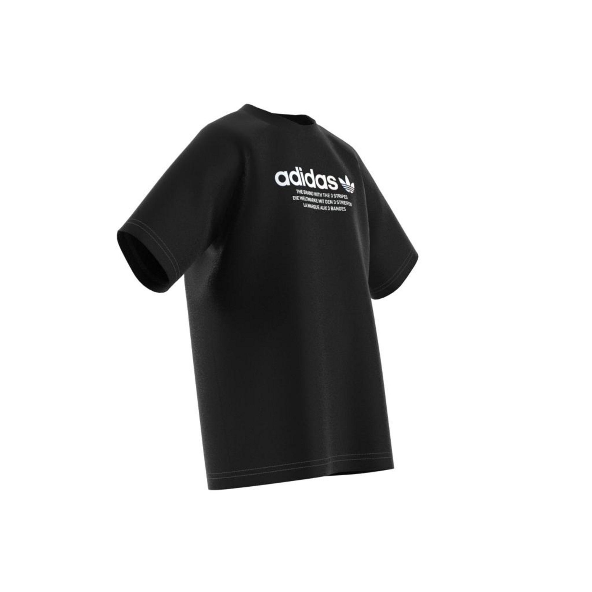 Unisex Kids Adicolor Graphic T-Shirt, Black, , large image number 21