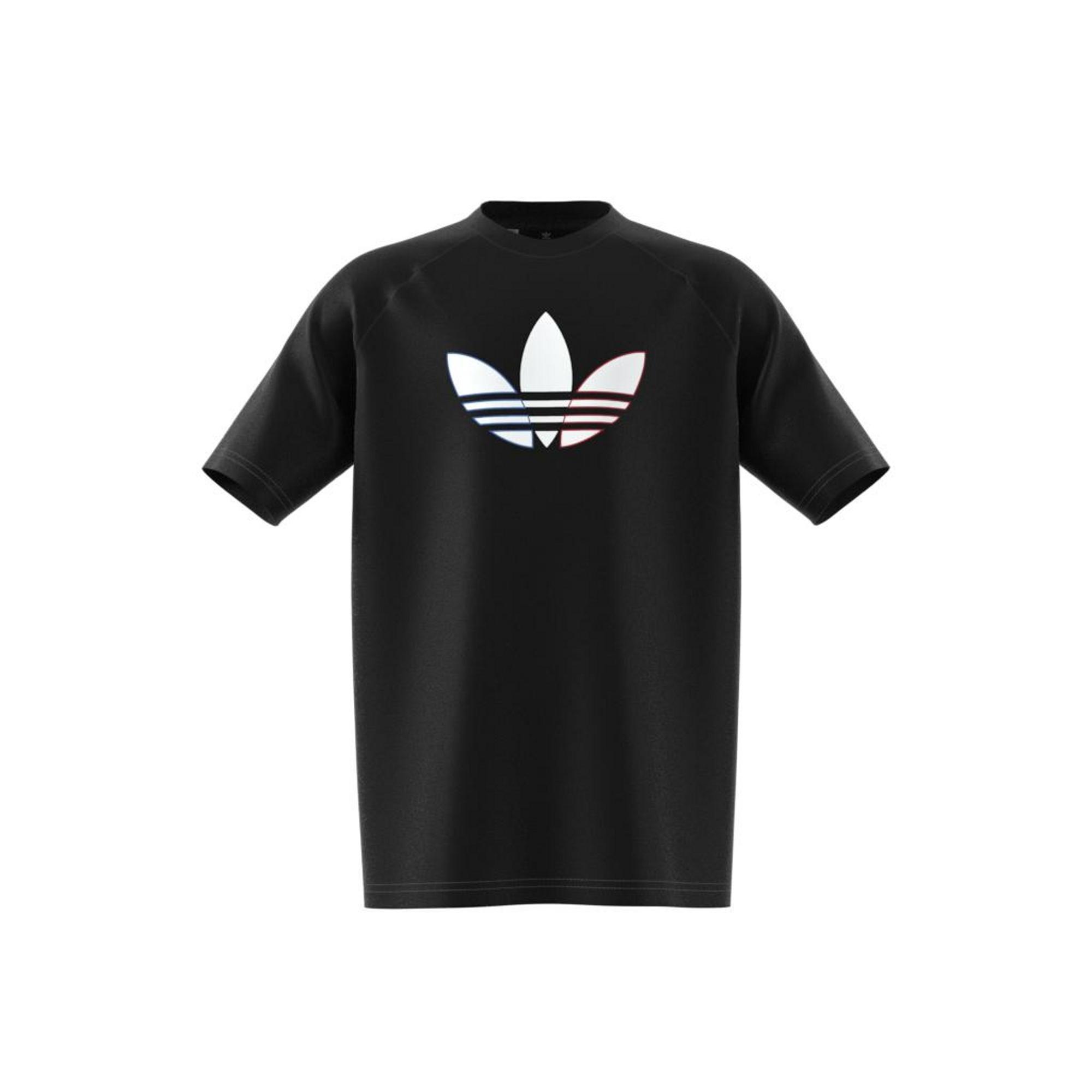 Unisex Kids Adicolor Graphic T-Shirt, Black, , large image number 12