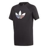Unisex Kids Adicolor Graphic T-Shirt, Black, , large image number 17