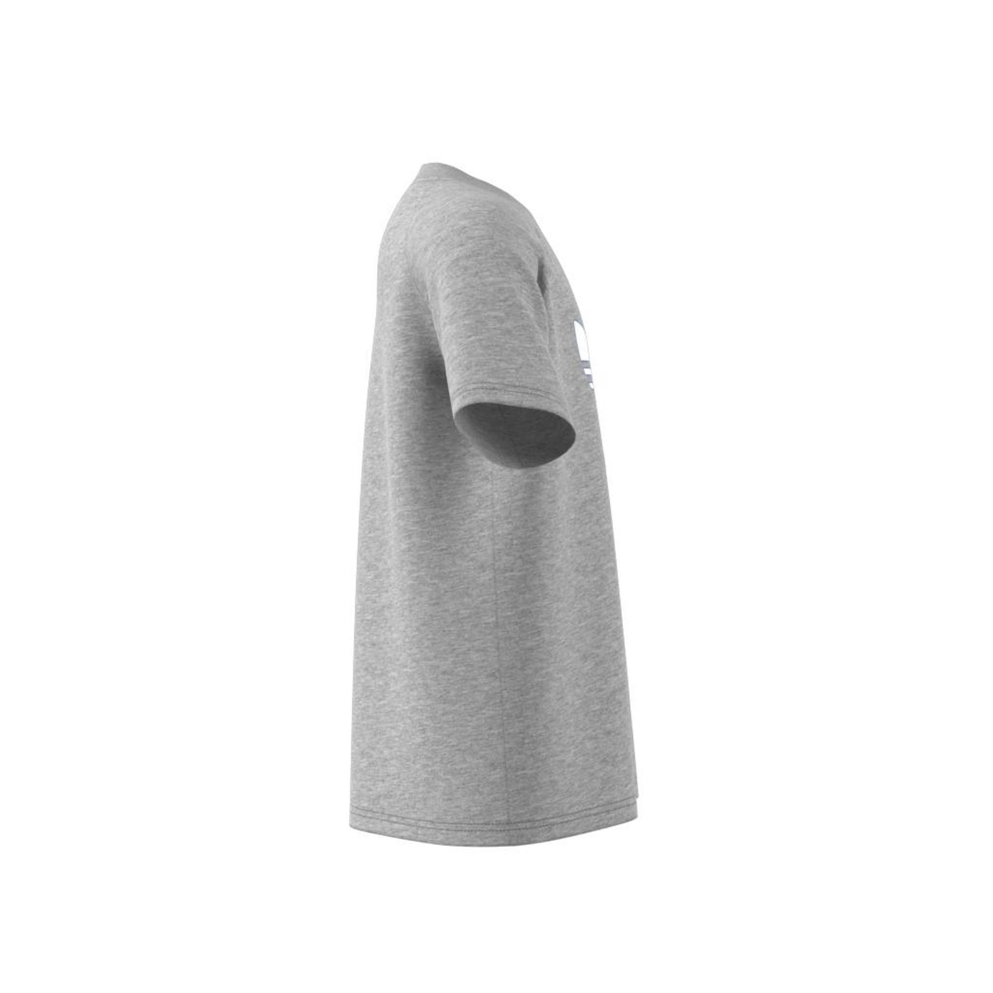 Unisex Kids Adicolor Graphic T-Shirt, Grey, A901_ONE, large image number 10