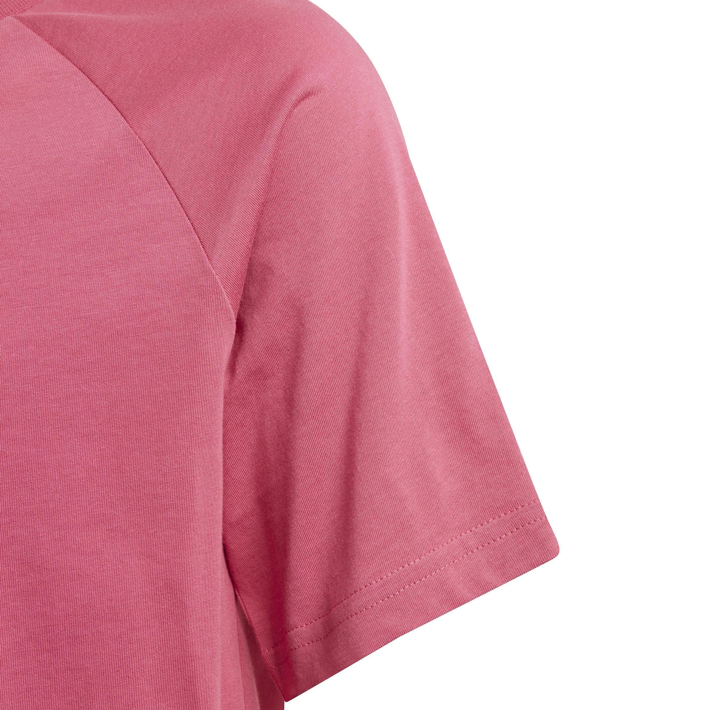 Unisex Kids Adicolor Graphic T-Shirt, Pink, , large image number 3