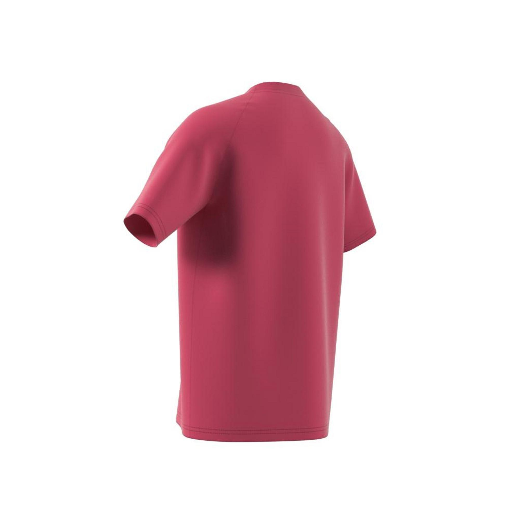 Unisex Kids Adicolor Graphic T-Shirt, Pink, A901_ONE, large image number 7