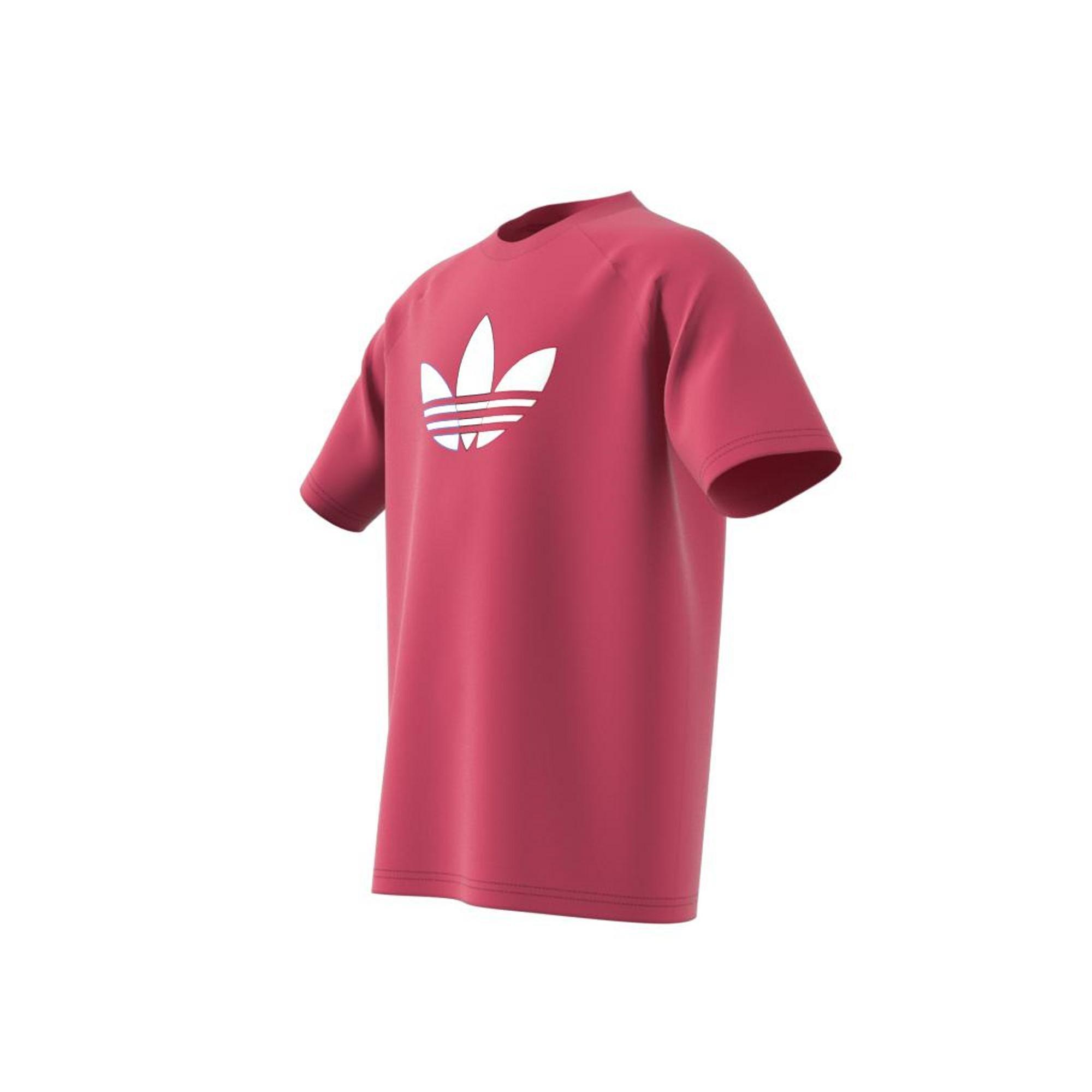 Unisex Kids Adicolor Graphic T-Shirt, Pink, , large image number 10