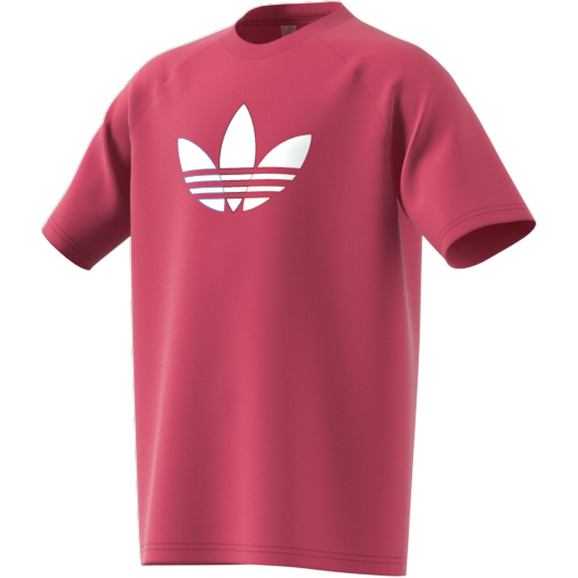 Unisex Kids Adicolor Graphic T-Shirt, Pink, , large image number 11
