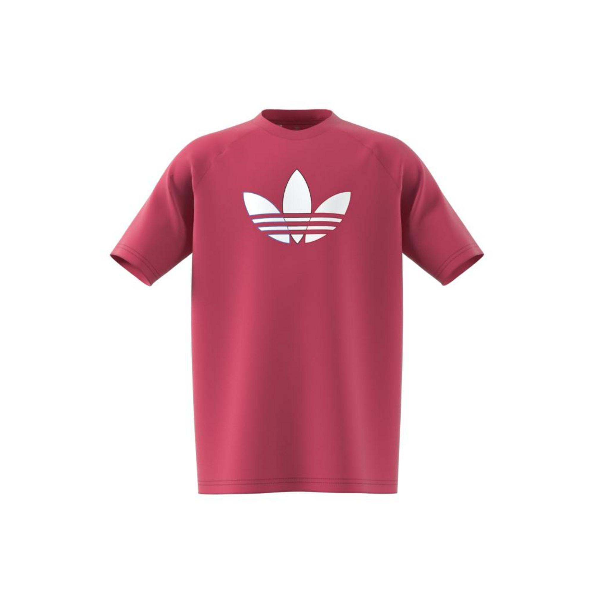 Unisex Kids Adicolor Graphic T-Shirt, Pink, , large image number 12