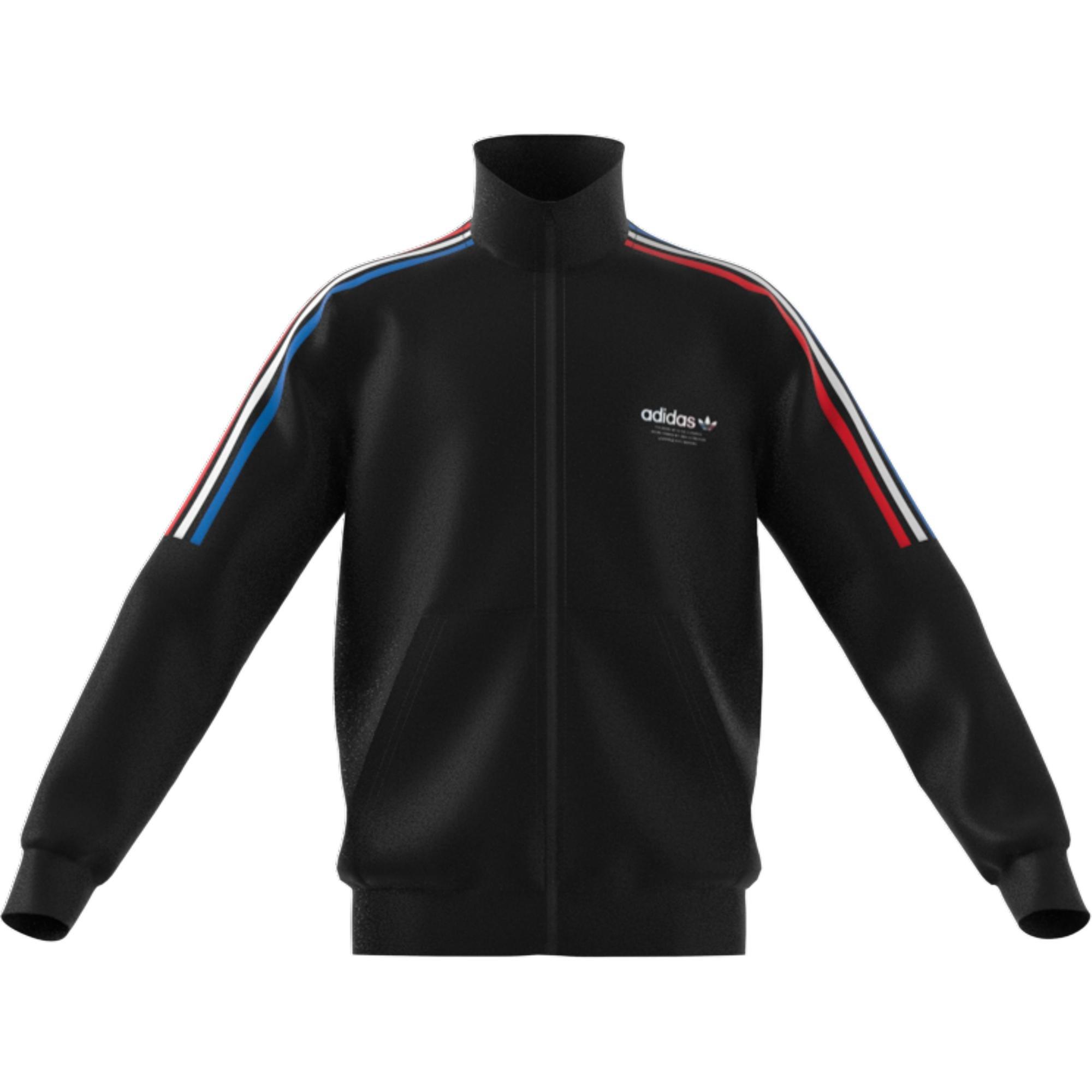 Unisex Adicolor Track Top, Black, A901_ONE, large image number 2