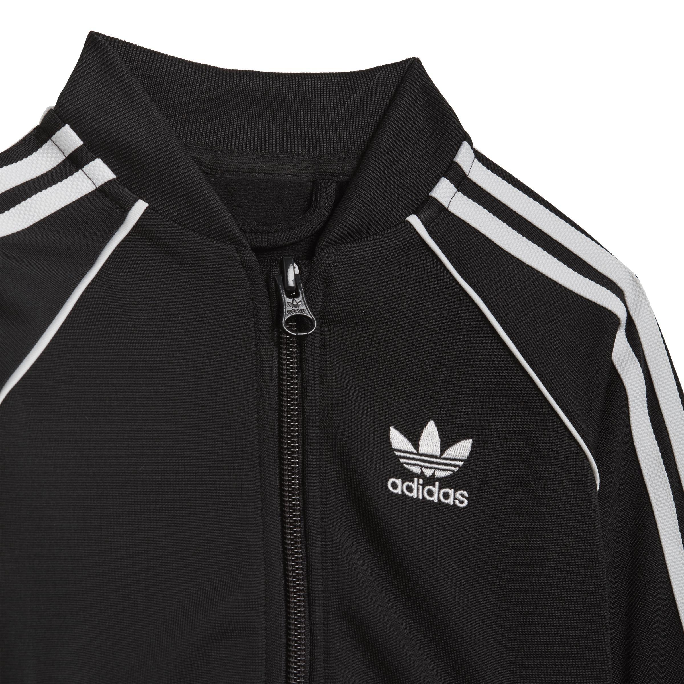 Unisex Kids Adicolor Sst Tracksuit, Black, A901_ONE, large image number 4