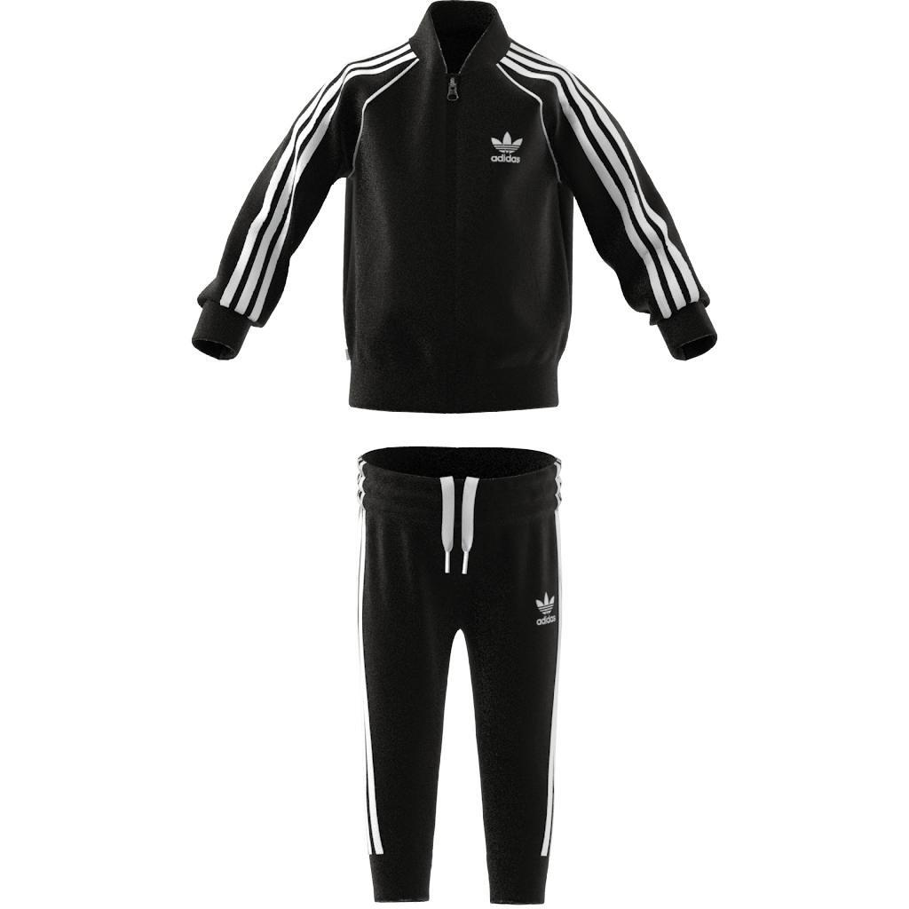 Unisex Kids Adicolor Sst Tracksuit, Black, A901_ONE, large image number 7