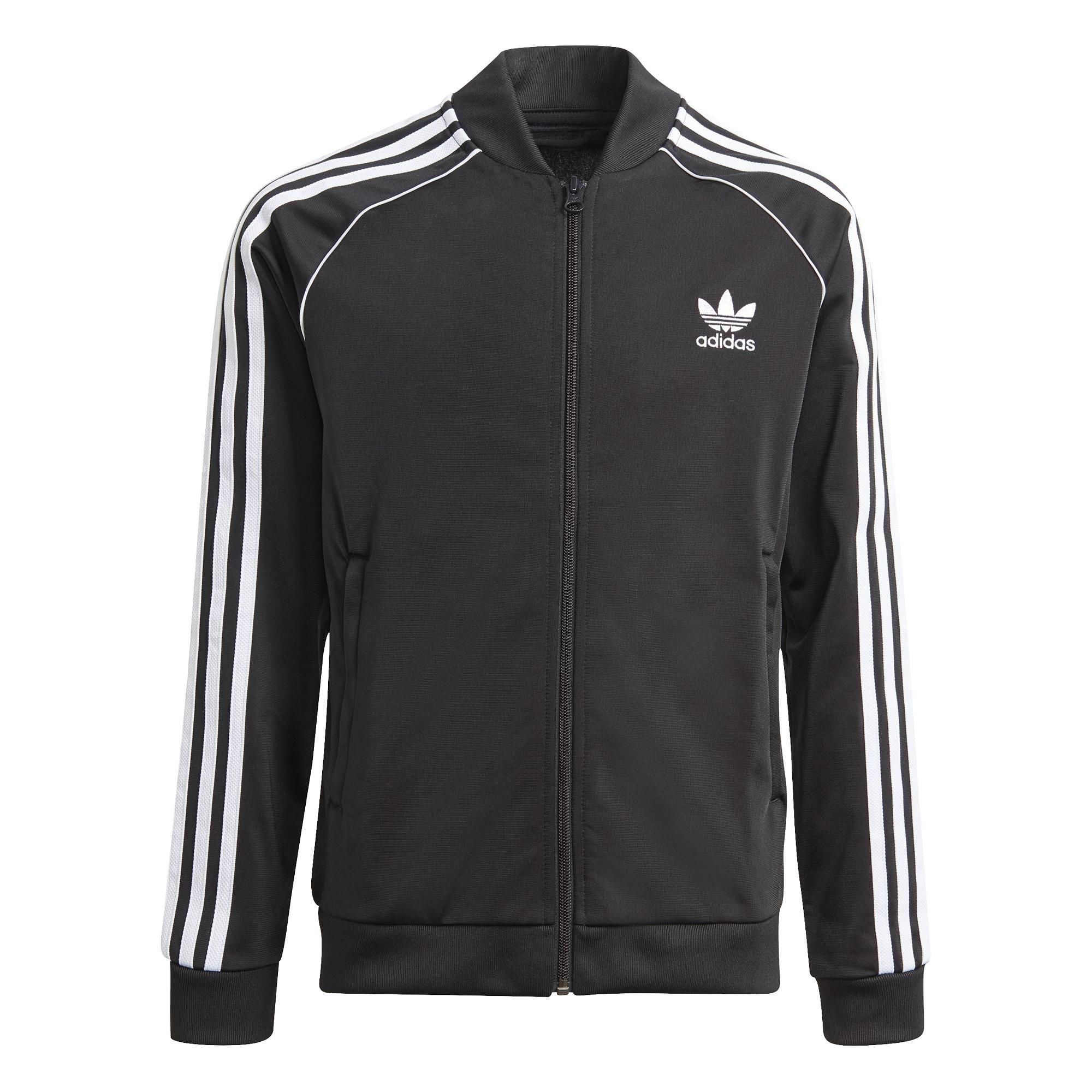 Unisex Kids Adicolor Sst Track Top, Black, A901_ONE, large image number 0
