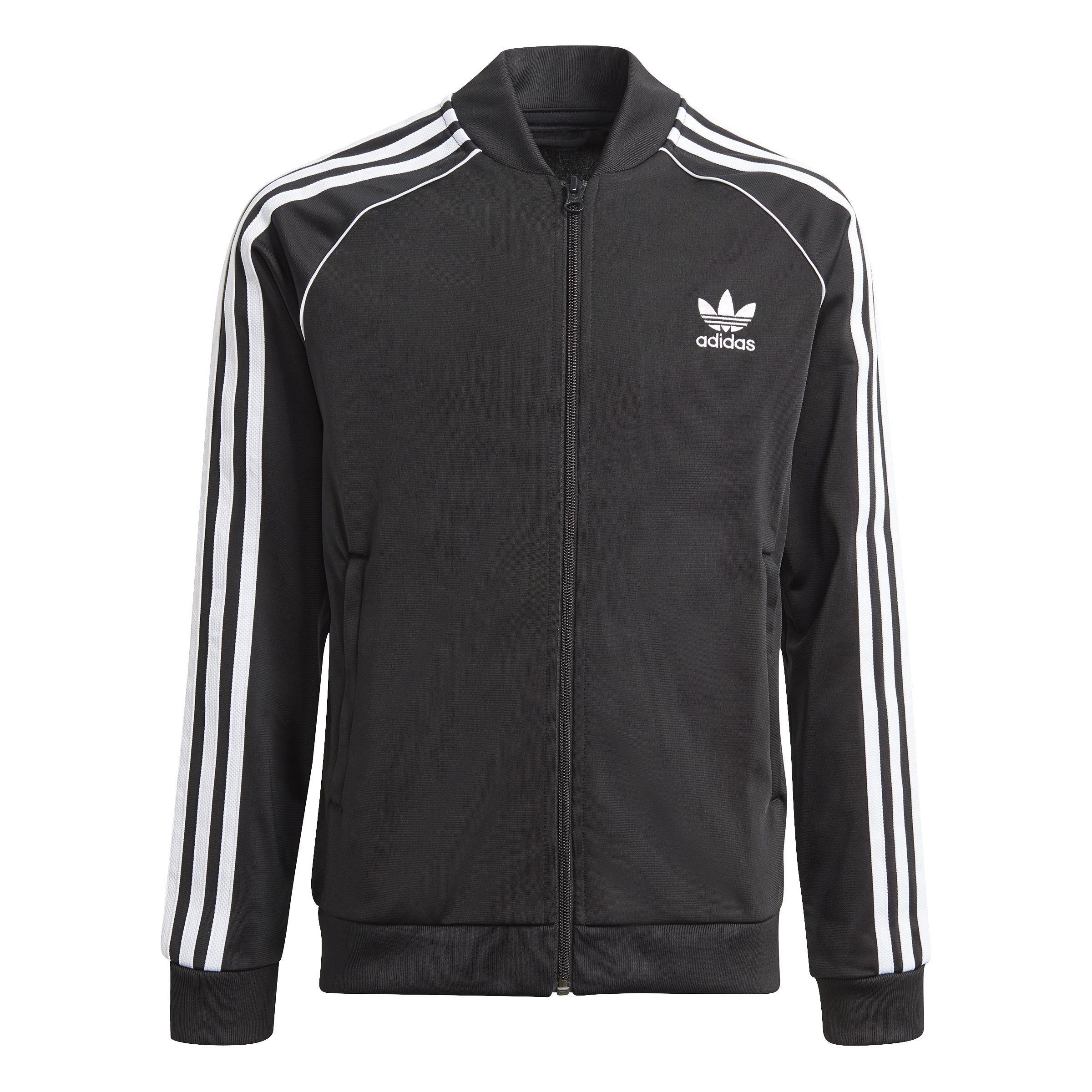 Unisex Kids Adicolor Sst Track Top, Black, A901_ONE, large image number 3