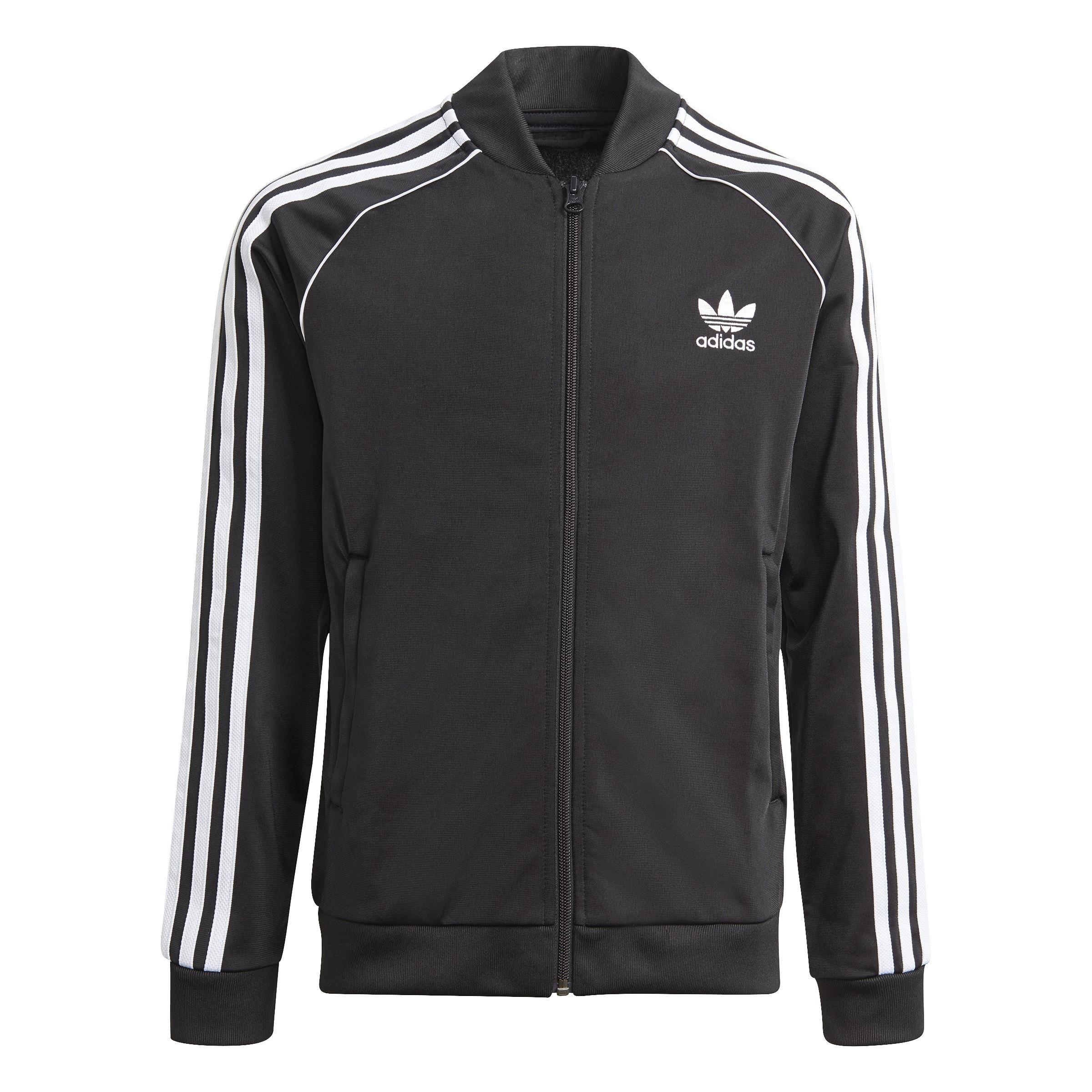 Unisex Kids Adicolor Sst Track Top, Black, A901_ONE, large image number 5