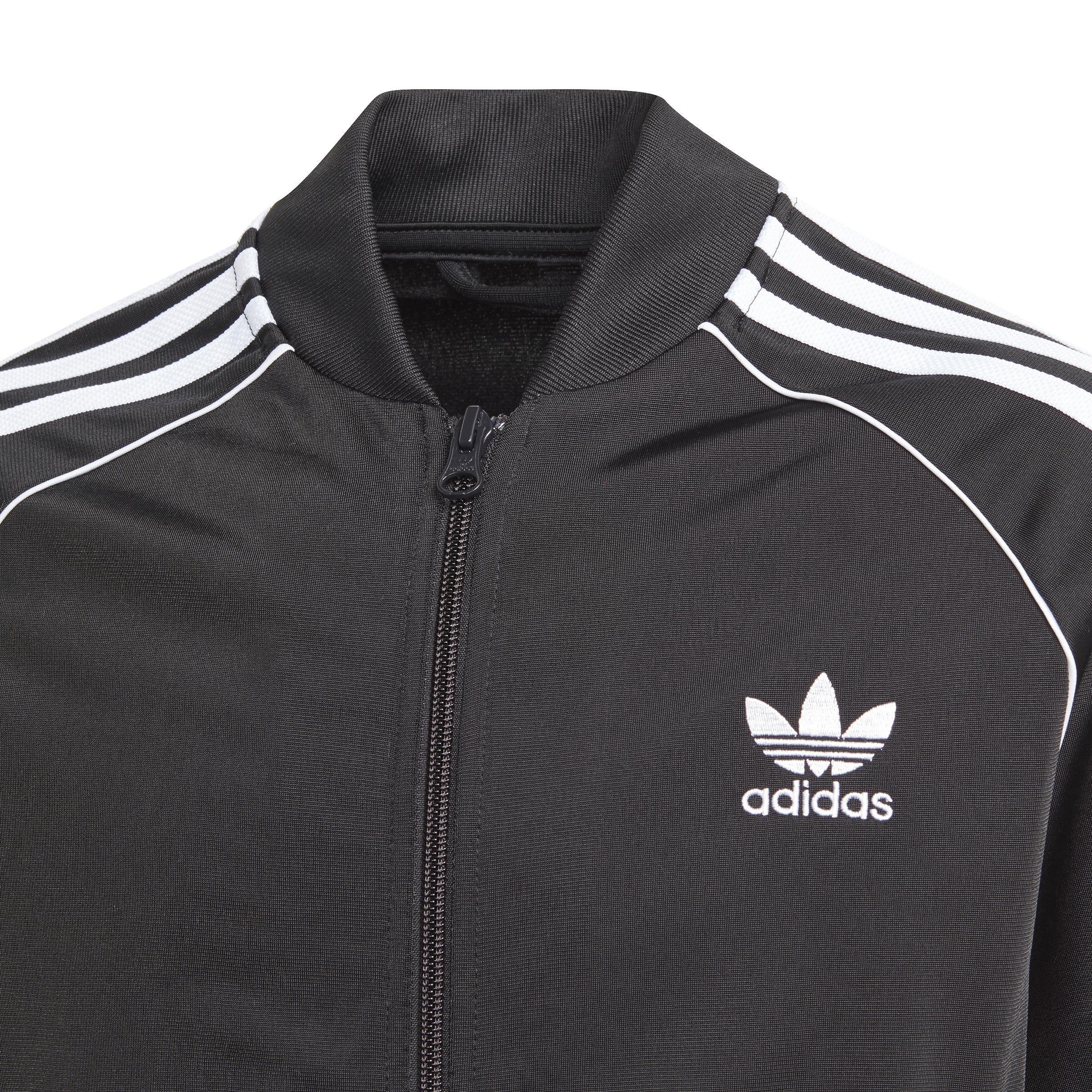 Unisex Kids Adicolor Sst Track Top, Black, A901_ONE, large image number 10