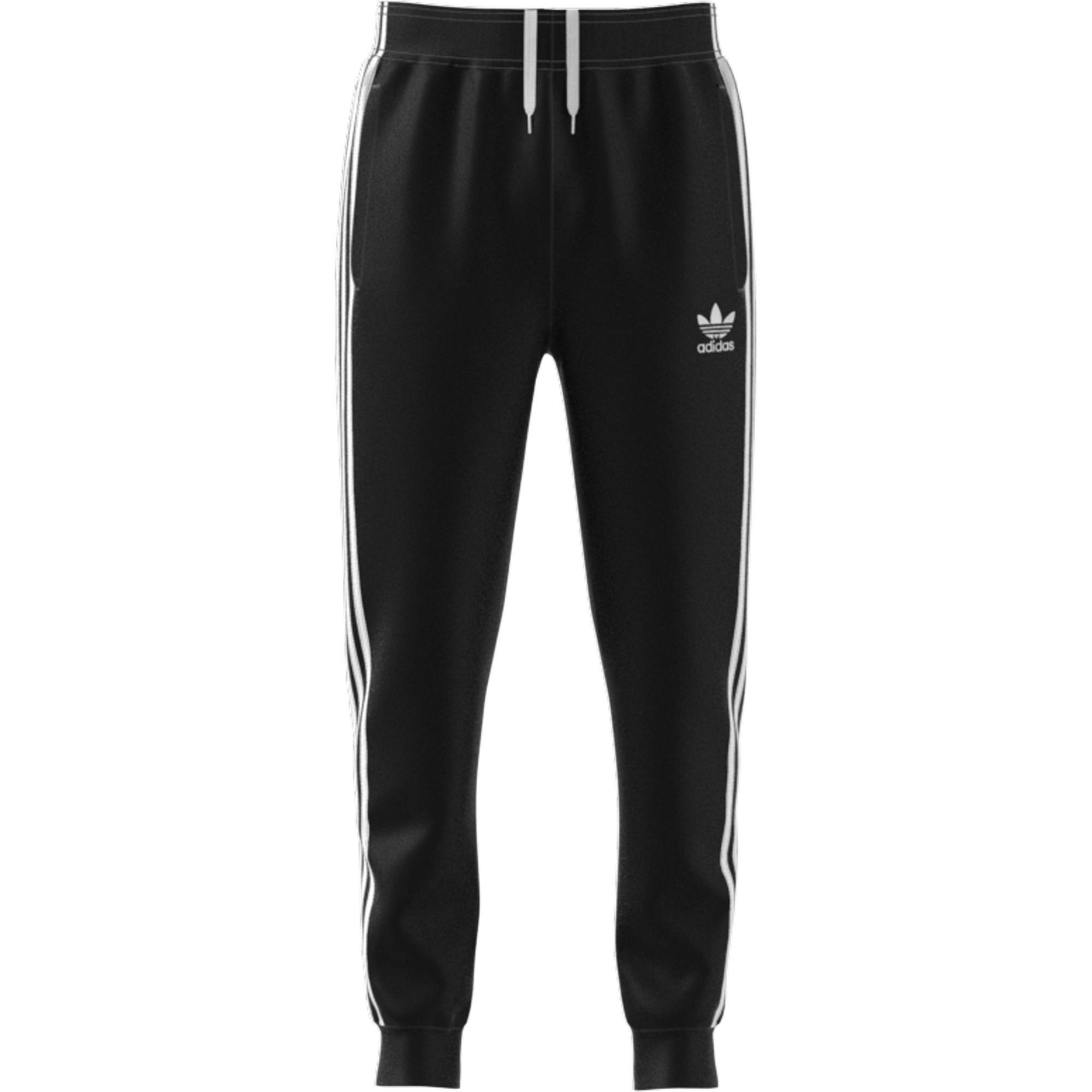 Unisex Kids Adicolor Sst Tracksuit Bottoms, Black, A901_ONE, large image number 2