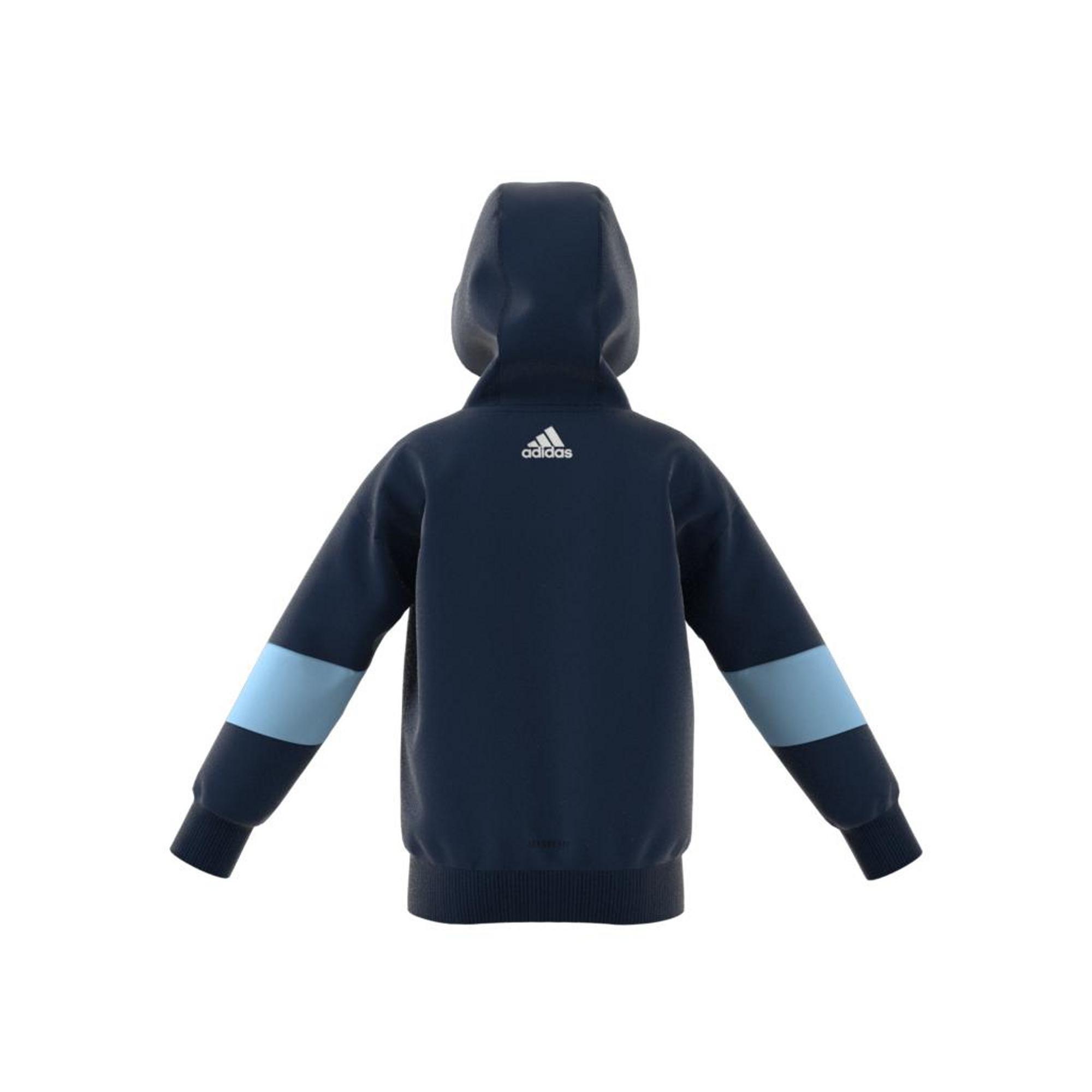 Kids French Terry Hoodie, Blue, A901_ONE, large image number 15