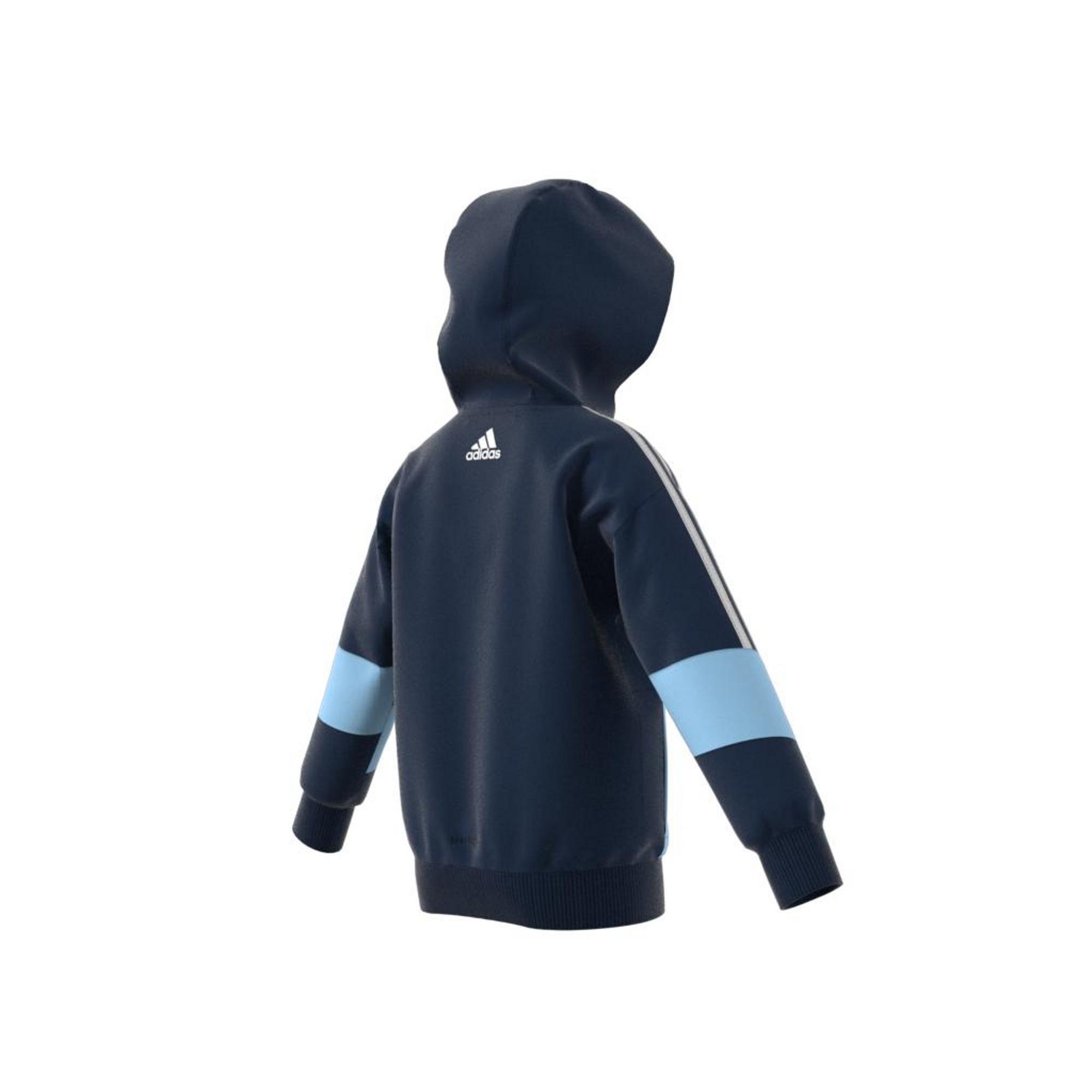 Kids French Terry Hoodie, Blue, A901_ONE, large image number 16
