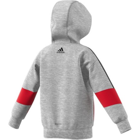 Kids Boys French Terry Hoodie, Grey, A901_ONE, large image number 3