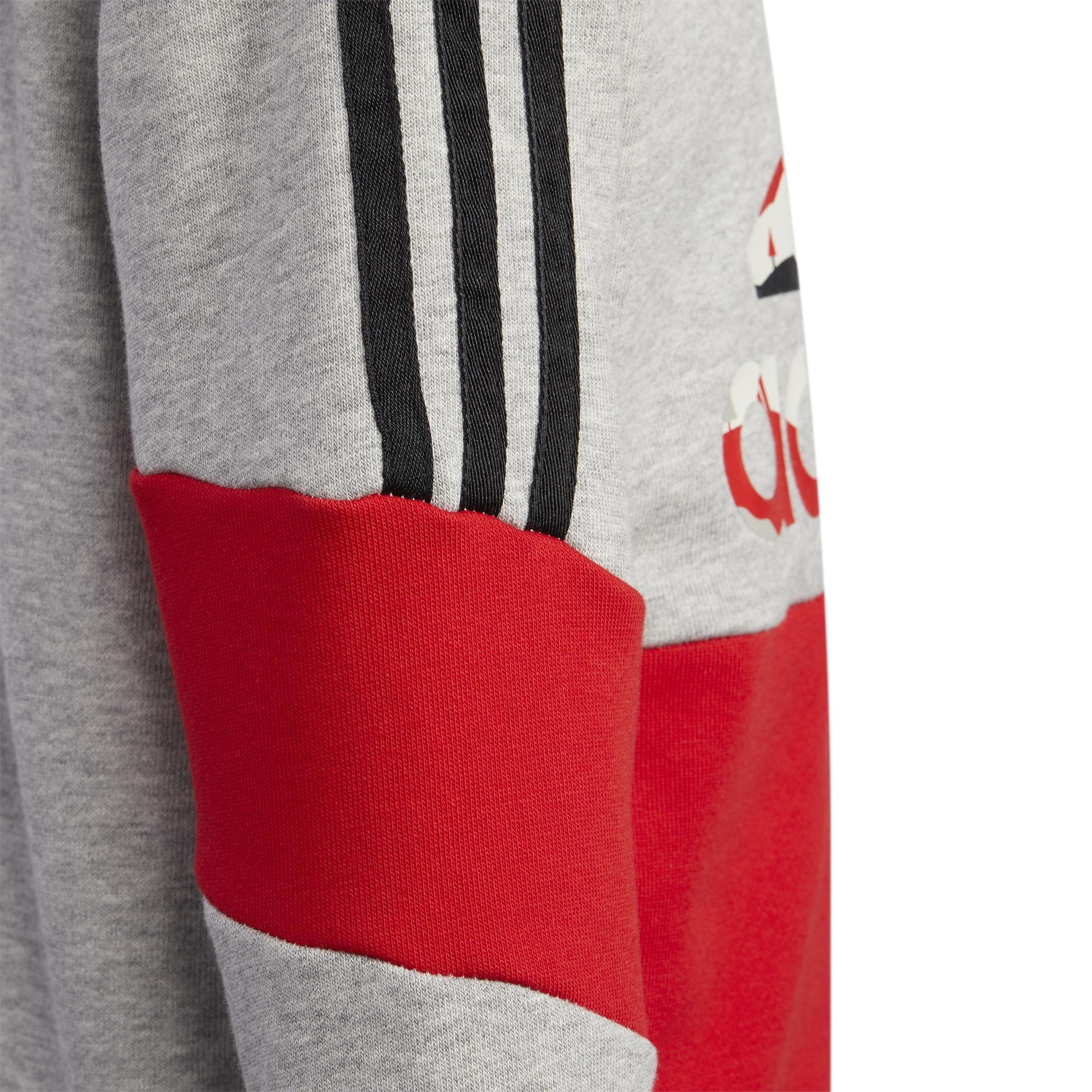 Kids French Terry Hoodie, Grey, A901_ONE, large image number 5