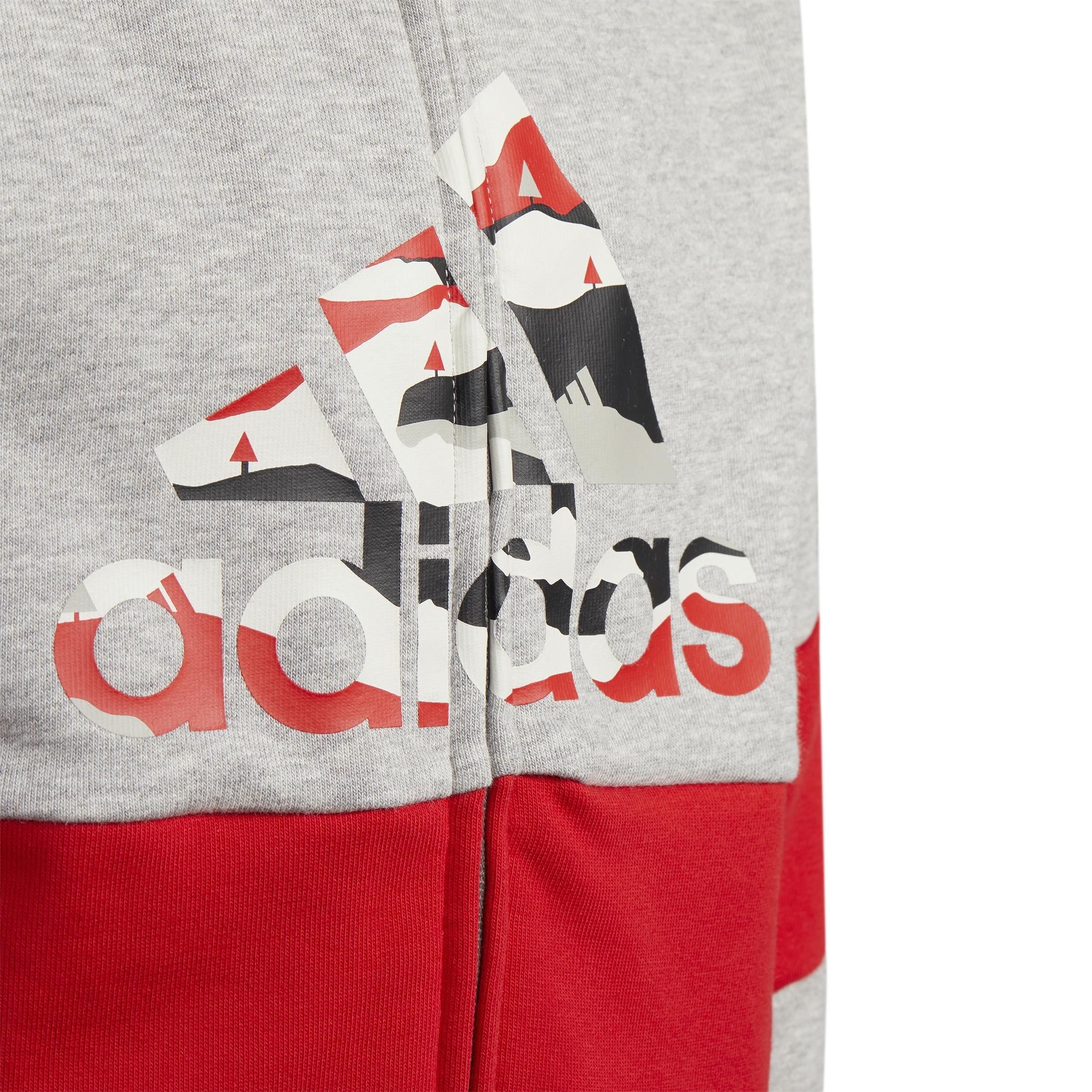 Kids French Terry Hoodie, Grey, A901_ONE, large image number 7