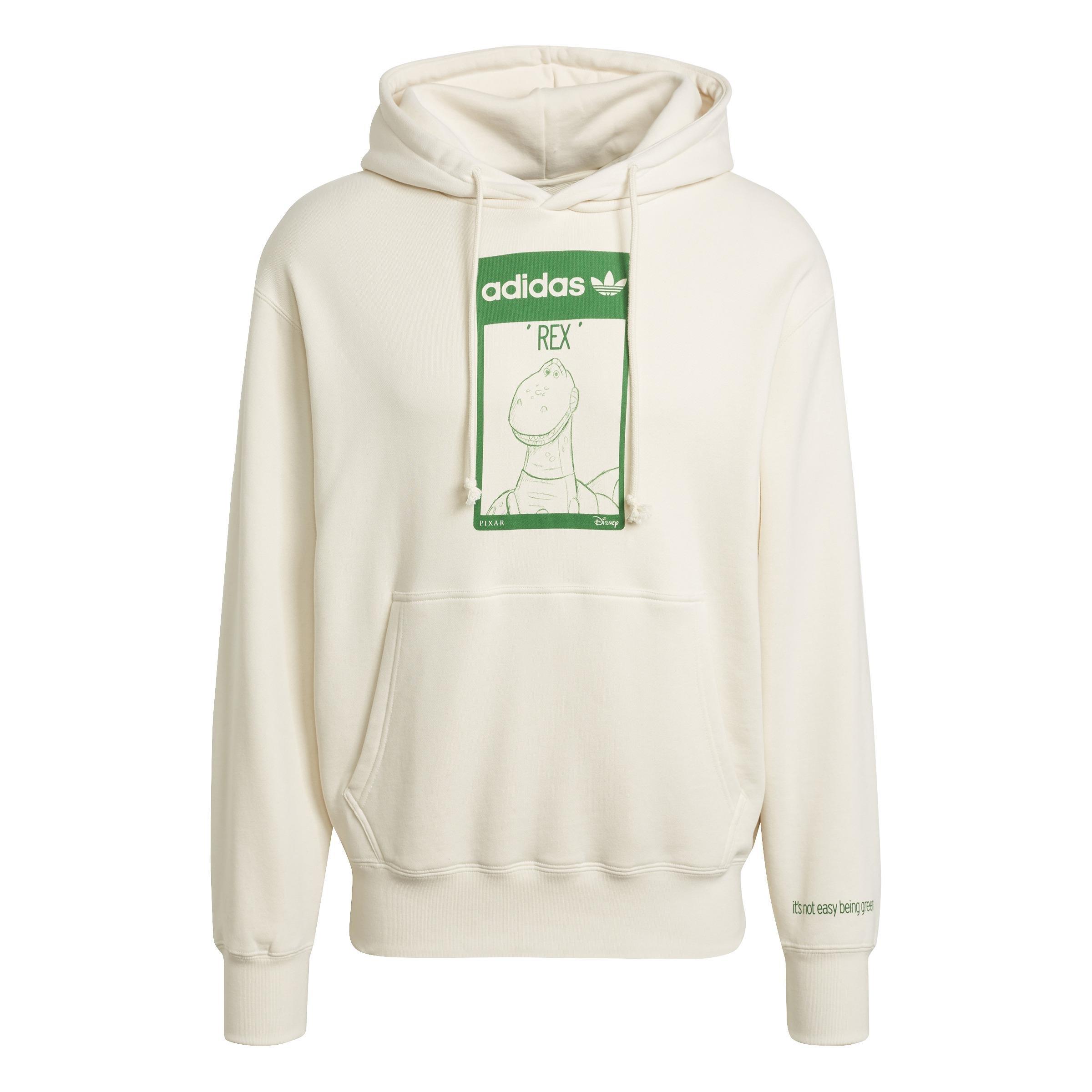 Unisex Rex Hoodie, White, A901_ONE, large image number 0