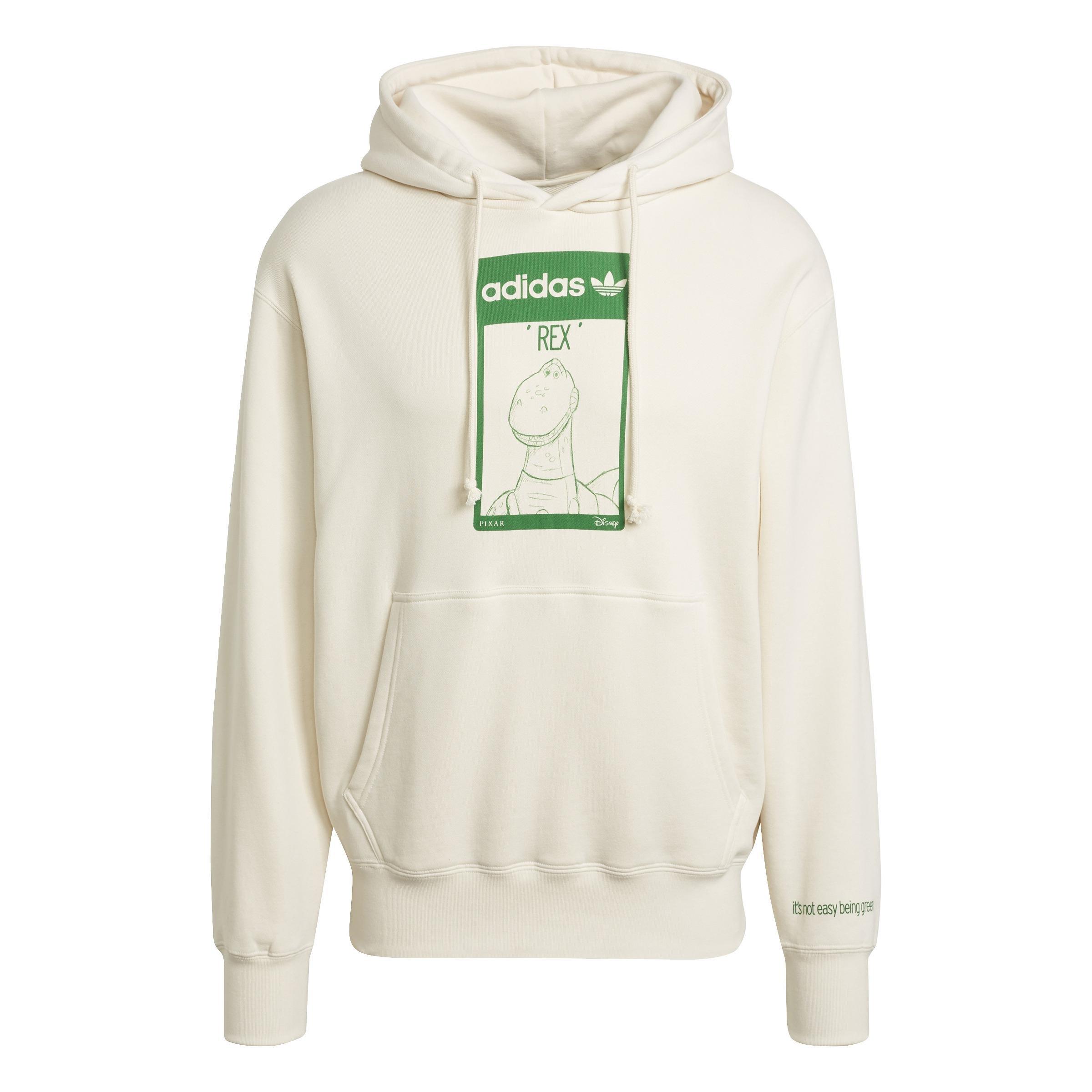 Unisex Rex Hoodie, White, A901_ONE, large image number 1