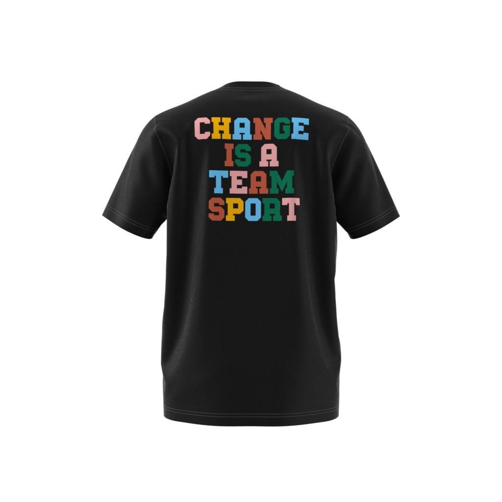 Change Is A Team Sport T-Shirt, Black, , large image number 5