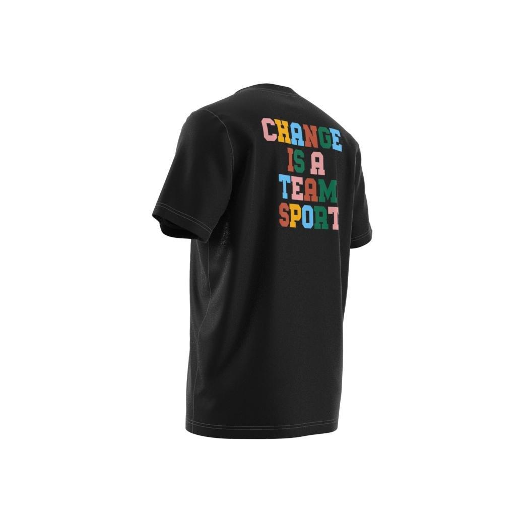 Change Is A Team Sport T-Shirt, Black, , large image number 7