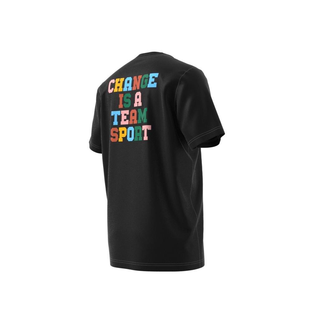 Change Is A Team Sport T-Shirt, Black, , large image number 10