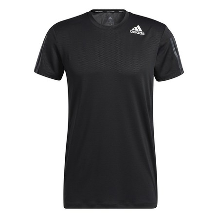 Men Heat.Rdy 3-Stripes T-Shirt, Black, A901_ONE, large image number 1