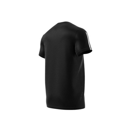 Men Heat.Rdy 3-Stripes T-Shirt, Black, A901_ONE, large image number 13