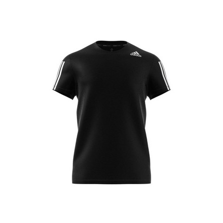 Men Heat.Rdy 3-Stripes T-Shirt, Black, A901_ONE, large image number 19