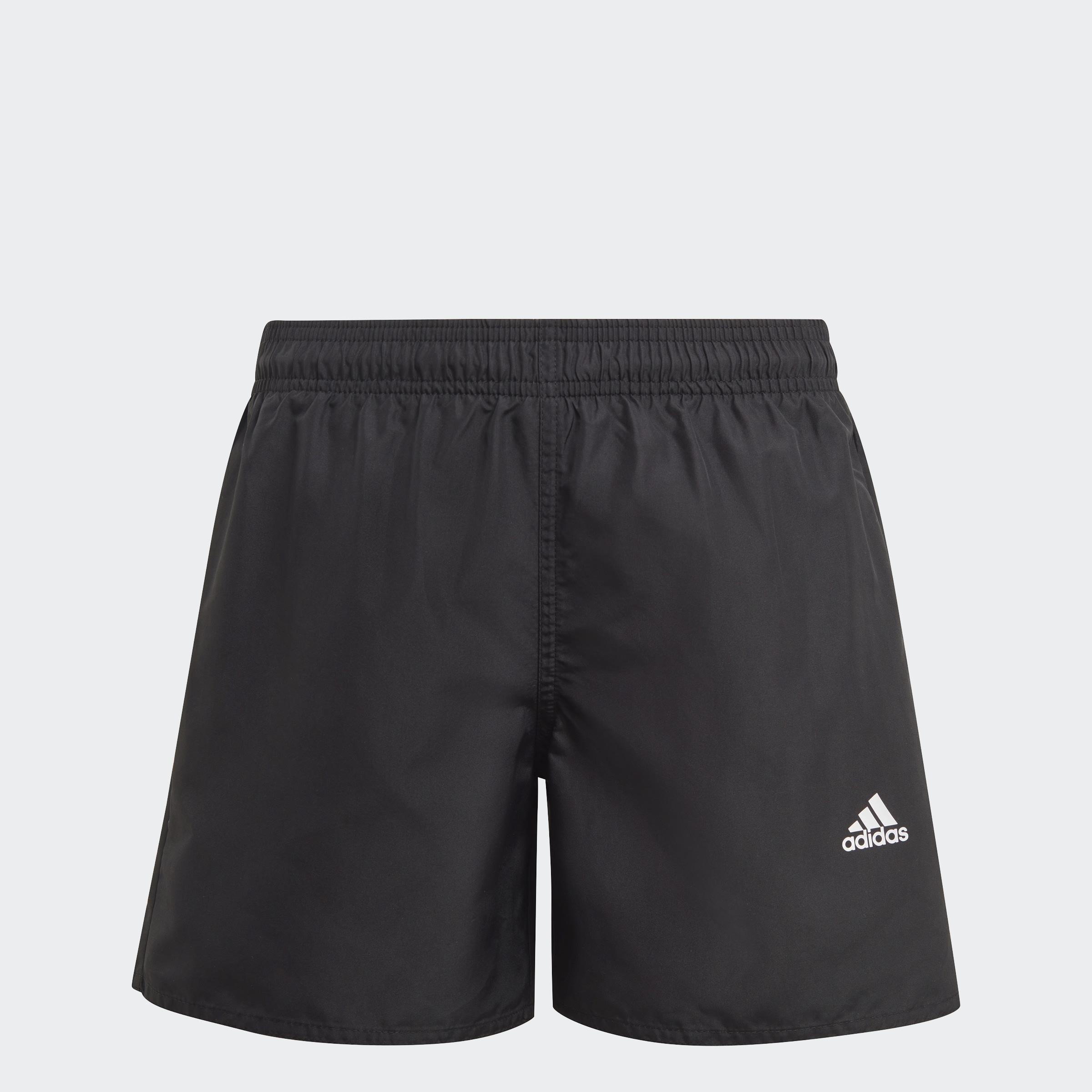 Kids Classic Badge Of Sport Swim Shorts, Black