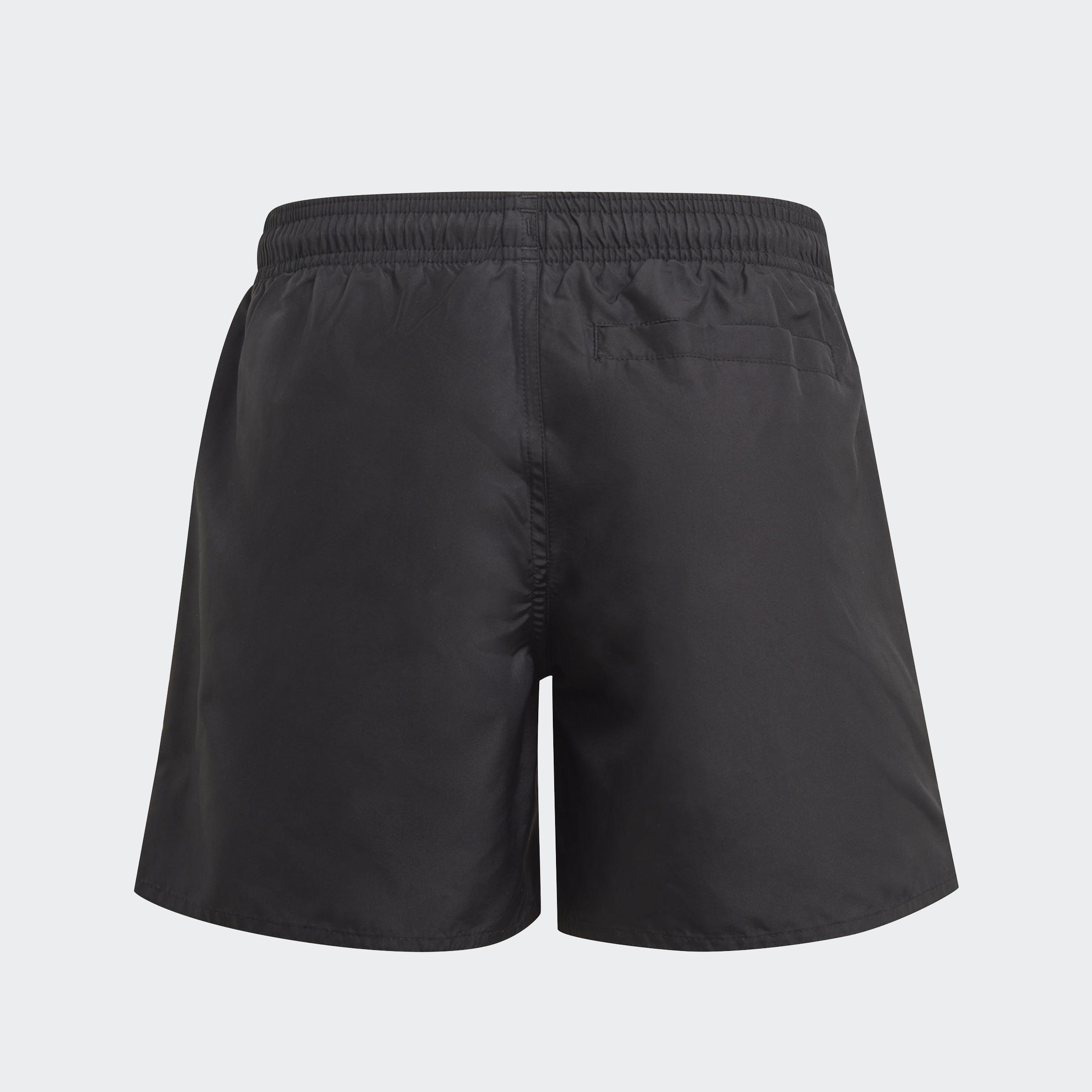 Kids Classic Badge Of Sport Swim Shorts, Black