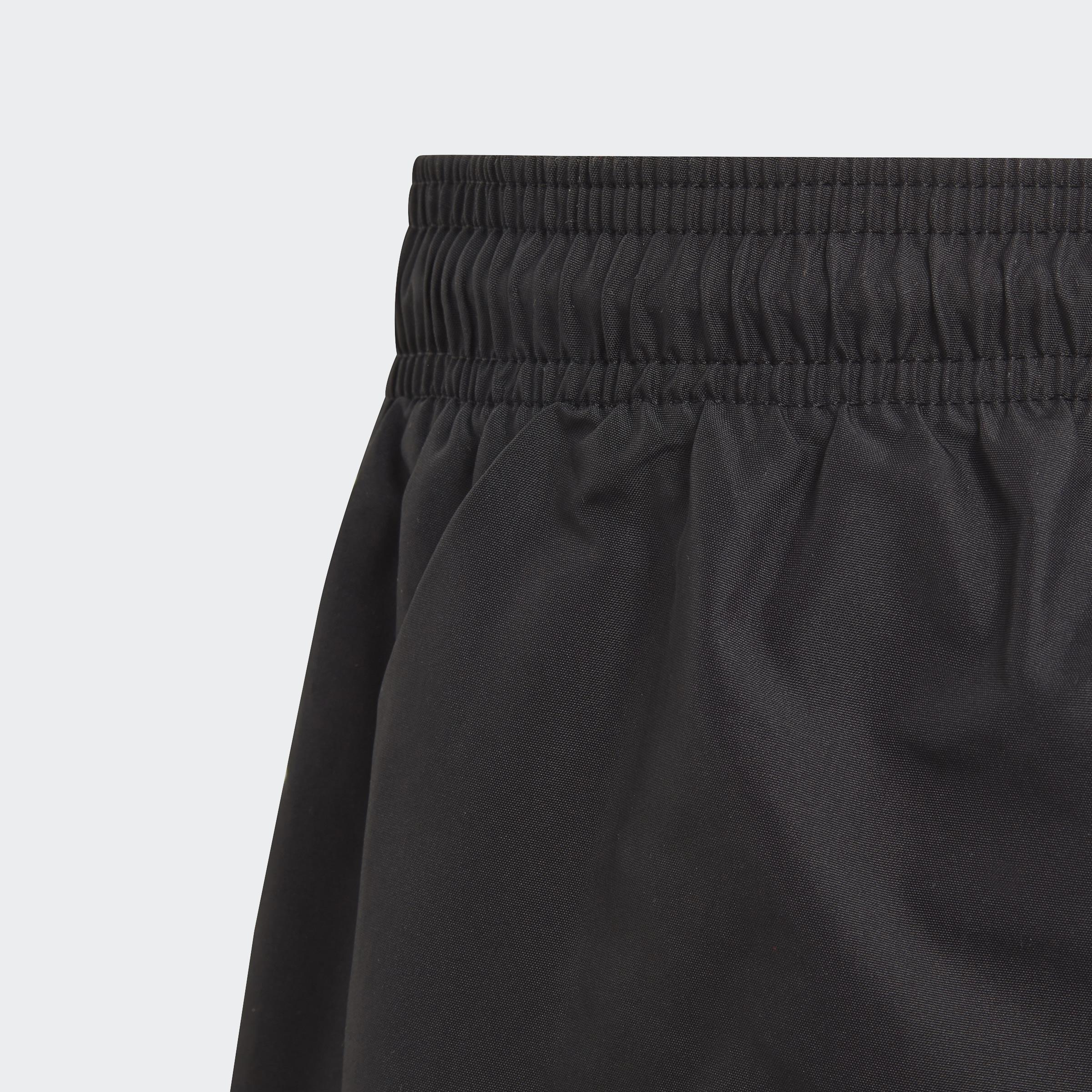 Kids Classic Badge Of Sport Swim Shorts, Black, A901_ONE, large image number 3