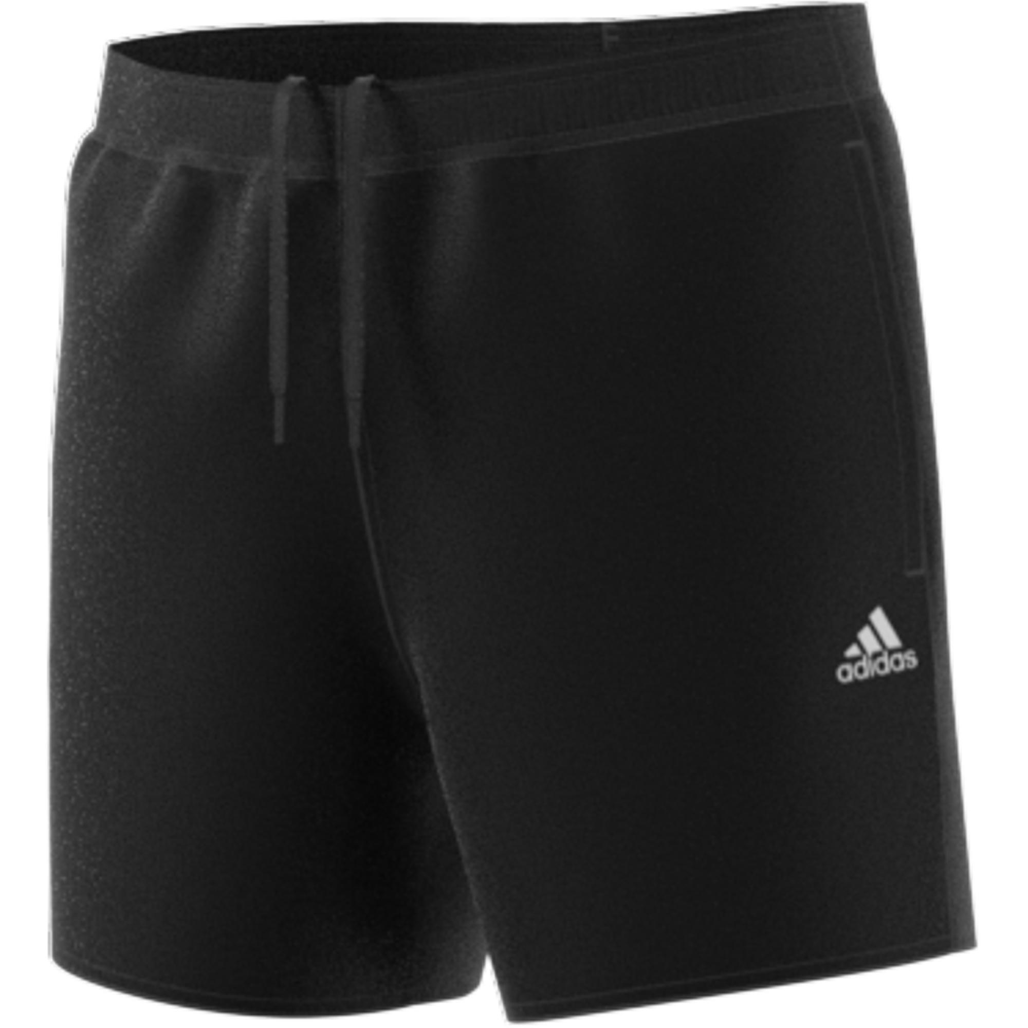 Solid Swim Shorts, Black, A901_ONE, large image number 3