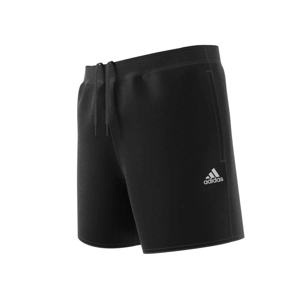 Men Solid Swim Shorts, Black, A901_ONE, large image number 4