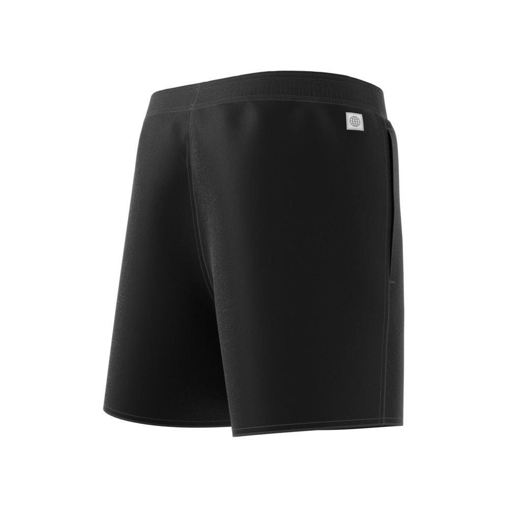 Men Solid Swim Shorts, Black, A901_ONE, large image number 6