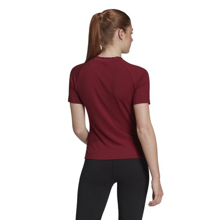 Women Karlie Kloss T-Shirt Noble, Maroon, A901_ONE, large image number 1