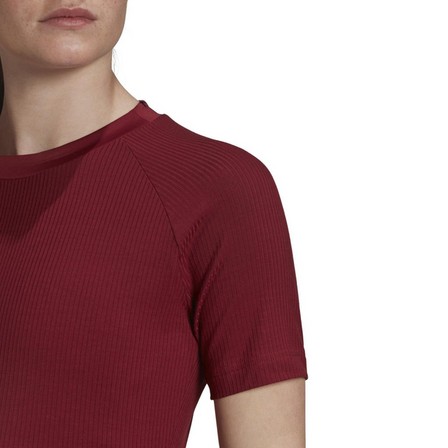 Women Karlie Kloss T-Shirt Noble, Maroon, A901_ONE, large image number 3