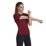 Women Karlie Kloss T-Shirt Noble, Maroon, A901_ONE, thumbnail image number 6