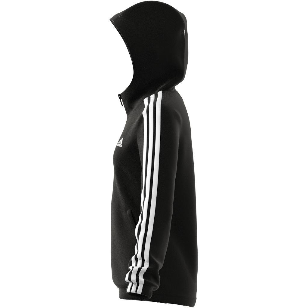 Kids Essentials 3-Stripes Hoodie, Black, , large image number 11